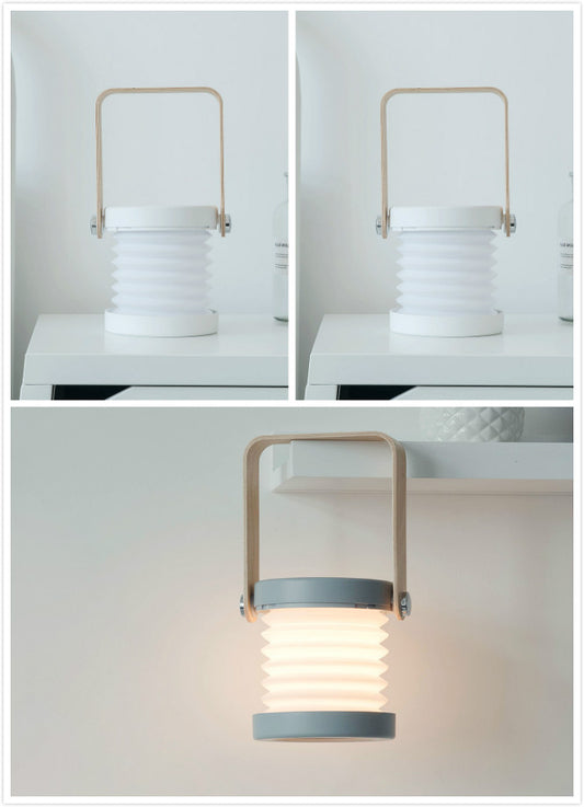 Collage of a modern wall-mounted light fixture on a plain background